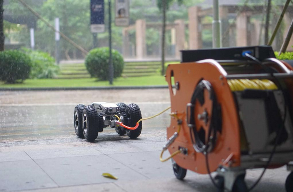 句容管道检测机器人